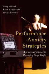Performance Anxiety Strategies book cover